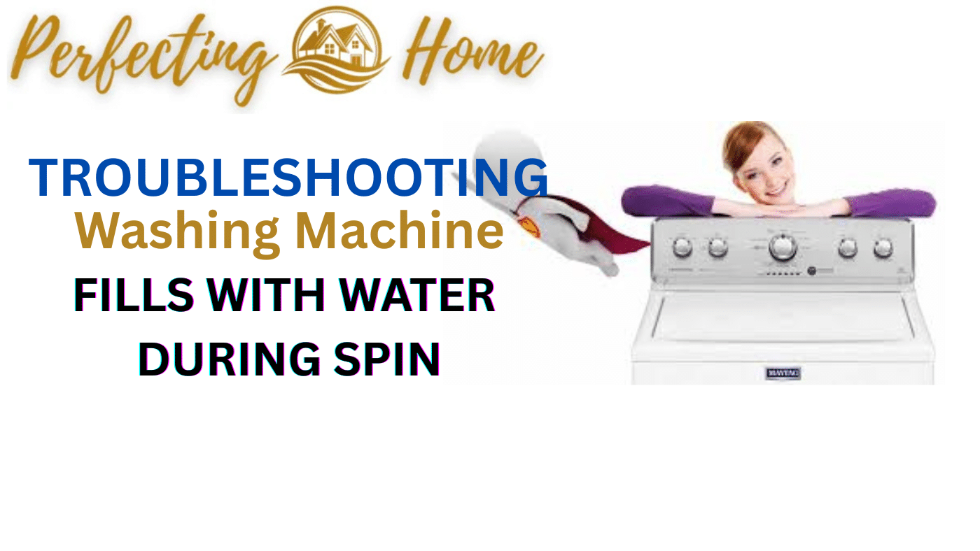 MVWC6ESWW1 Fills With Water During Spin